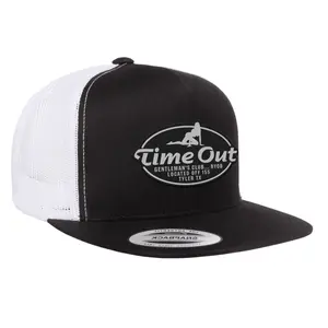Time Out Gentleman's Club Flat Bill Trucker Hat