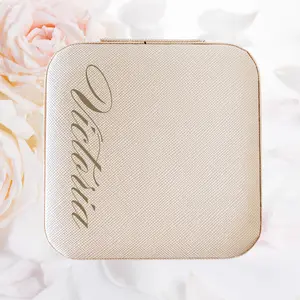 Personalized Travel Jewelry Box
