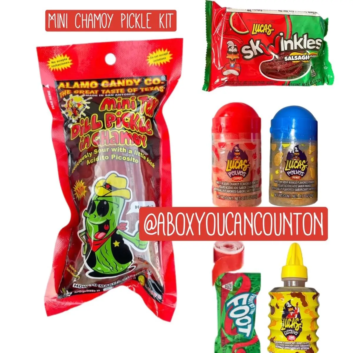 2 Mini Pickle Kits- 12 Items Total 2 mini pickles
