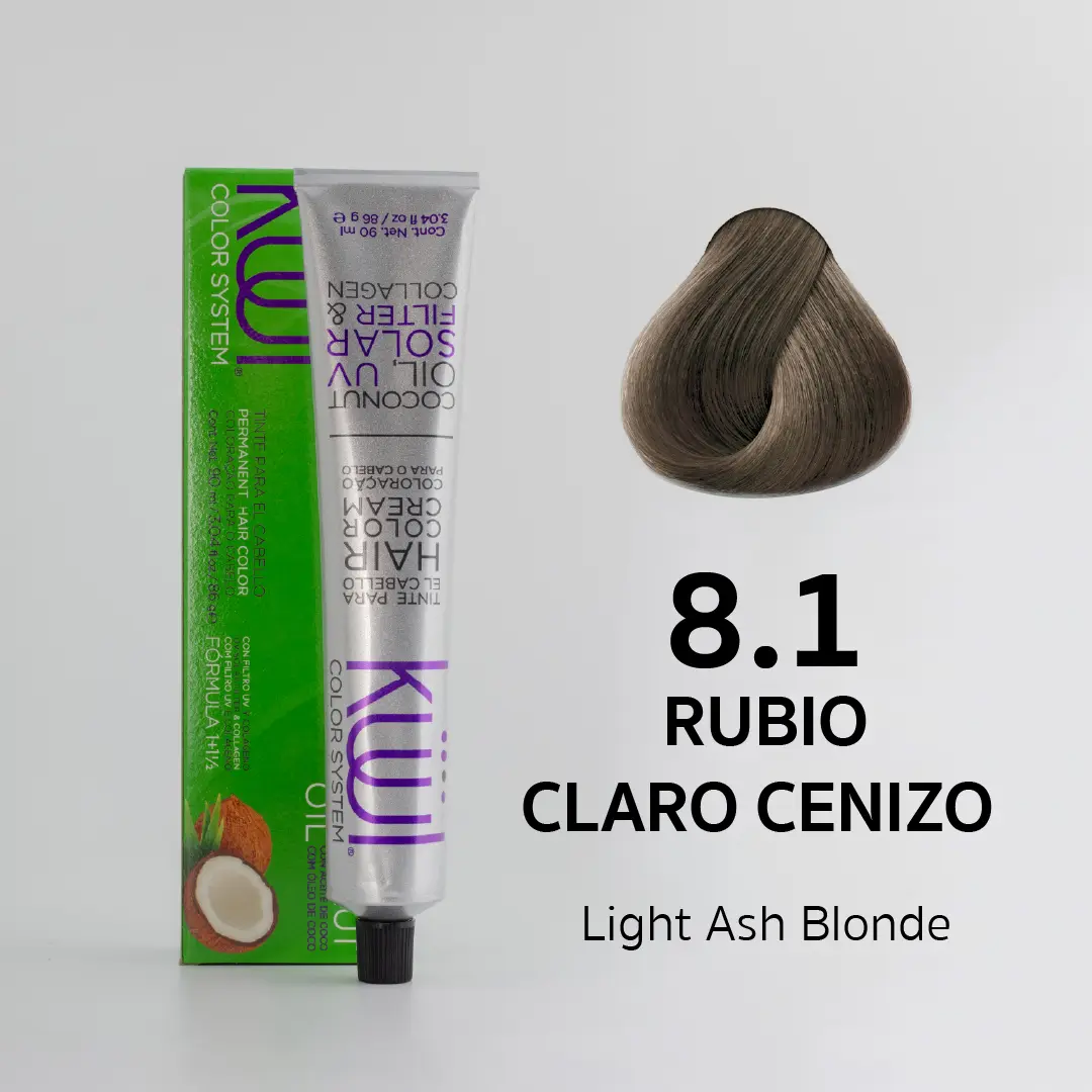 8.1 - Light Ash Blonde