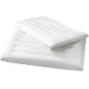 Ultra Thin Flat Pillows for Sleeping 2 Inch Height -  Size Set of 2 Pack  Slim Low Bed Pillow with Down Alternative Fill for   Sleepers, 18x30 Inches