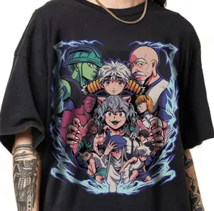 Hunter x Hunter Manga Anime T-shirt, Lovers Shirt, Japanese Anime Tee, Unisex T-shirt, Graphic Tee