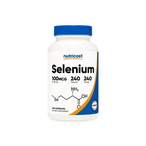 Nutricost Selenium (100mg & 240mg) Capsules
