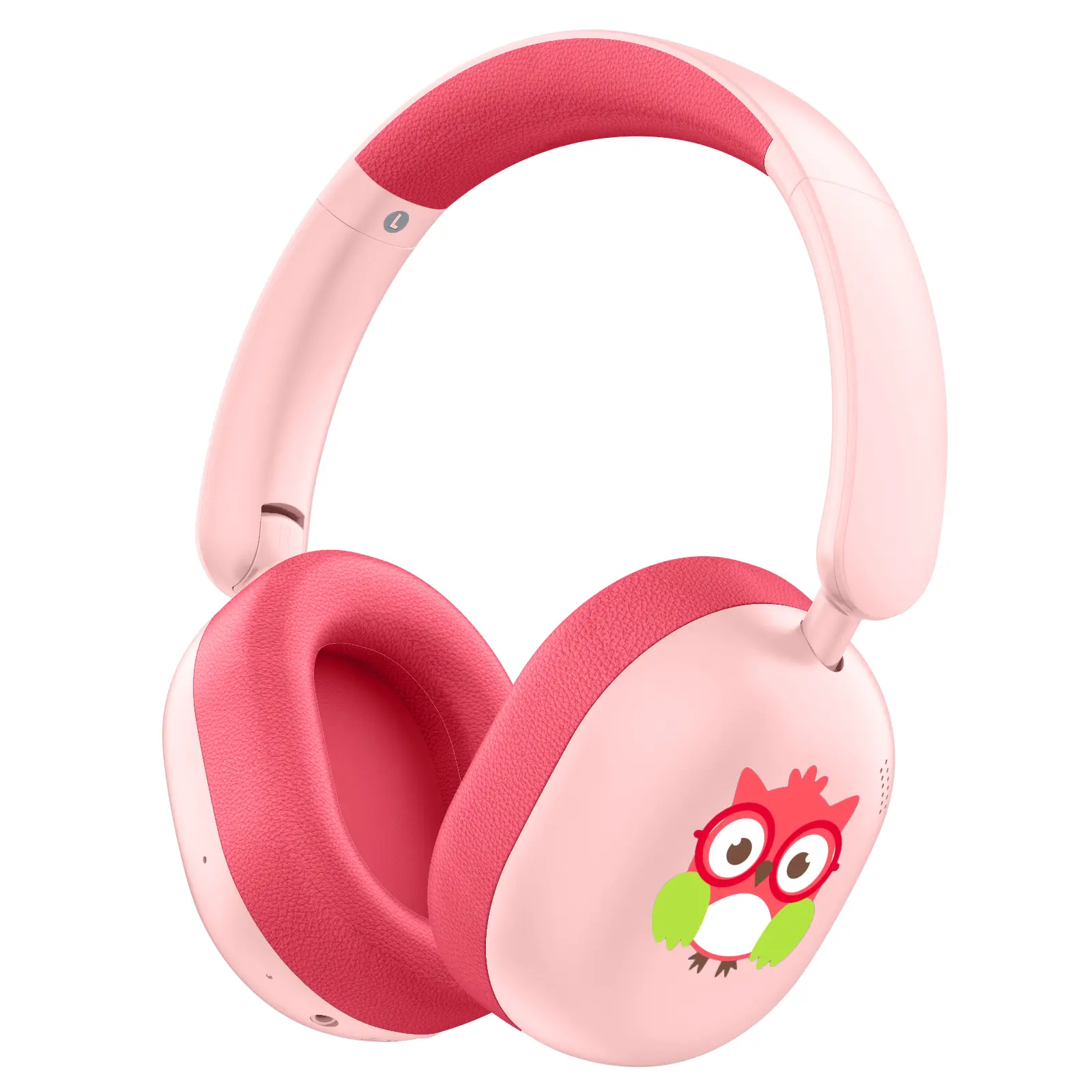 LOBKIN Over-Ear Kids Bluetooth 6.0 Headset with Mic, 55 Hours Playtime, 85dB Safe Volume Protection, Adjustable Headband, Foldable Durable Design, Wired AUX Cable, Noise-Reducing Audio for Boys/Girls (Ideal for Children's Day, Birthdays, Travel)