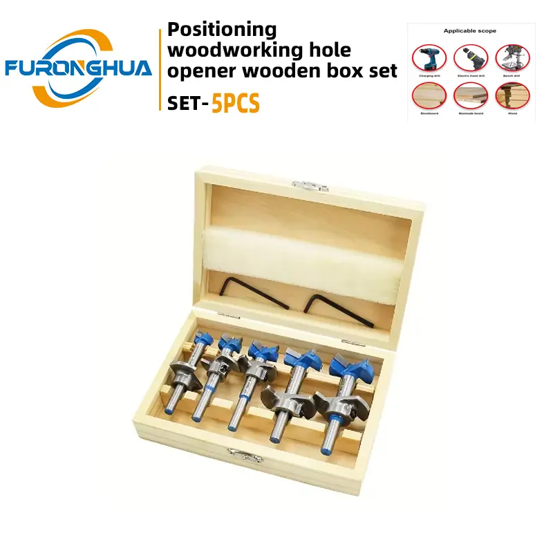 15-35MM M35 Steel Adjustable Hinge Boring Kit, Steel Blade, Woodworking Forstner Drill Bit, Laser Positioning, 0 Deviation Drilling, 3x Lifespan vs Standard Ring Saws, Clean Wood/Plastic Cuts, Power Tool Accessory for Cabinet Installation, Door Lock Holes