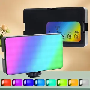 Digidrop 140 LED Phone Light, Selfie Light, 1800mAh Rechargeable  Video Light, Adjusted Light Modes, RGB Video Lights, for Phone, Camera, Light for Phone for Selfie, Video Conference