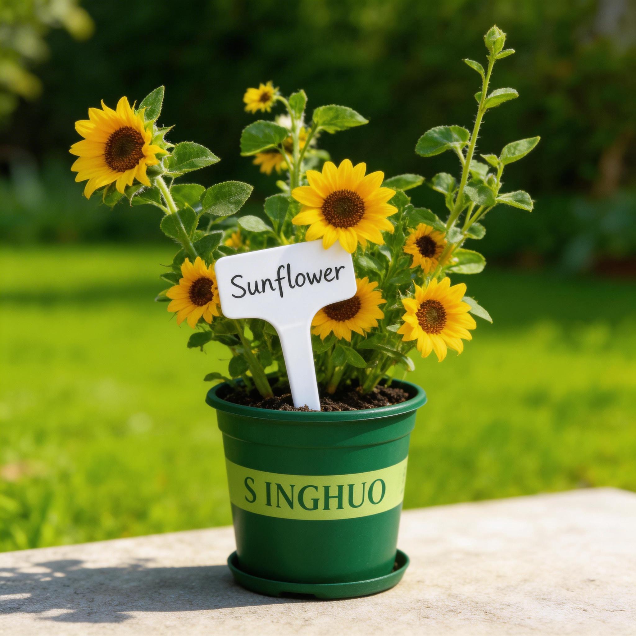 T-Type Plant Labels, 200pcs Plastic Plant Name Tags Waterproof T-Shape Tag Garden Labels Markers for Garden Vegetable Flowers Planting