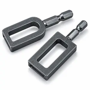 2-Pack Wire Twister Tool for Drill – Universal 1/4" Hex Shank Fence Tying Tool, Fast Wire Twisting Attachment for Ranch, Farm & Fence Repair