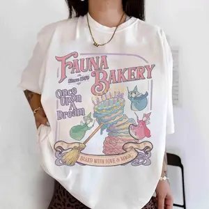 Fairy Godmother Baking Shirt, Baked With Love And Magic Tee, Retro Princess Cake, Whimsical Trip, Cottagecore Vibes