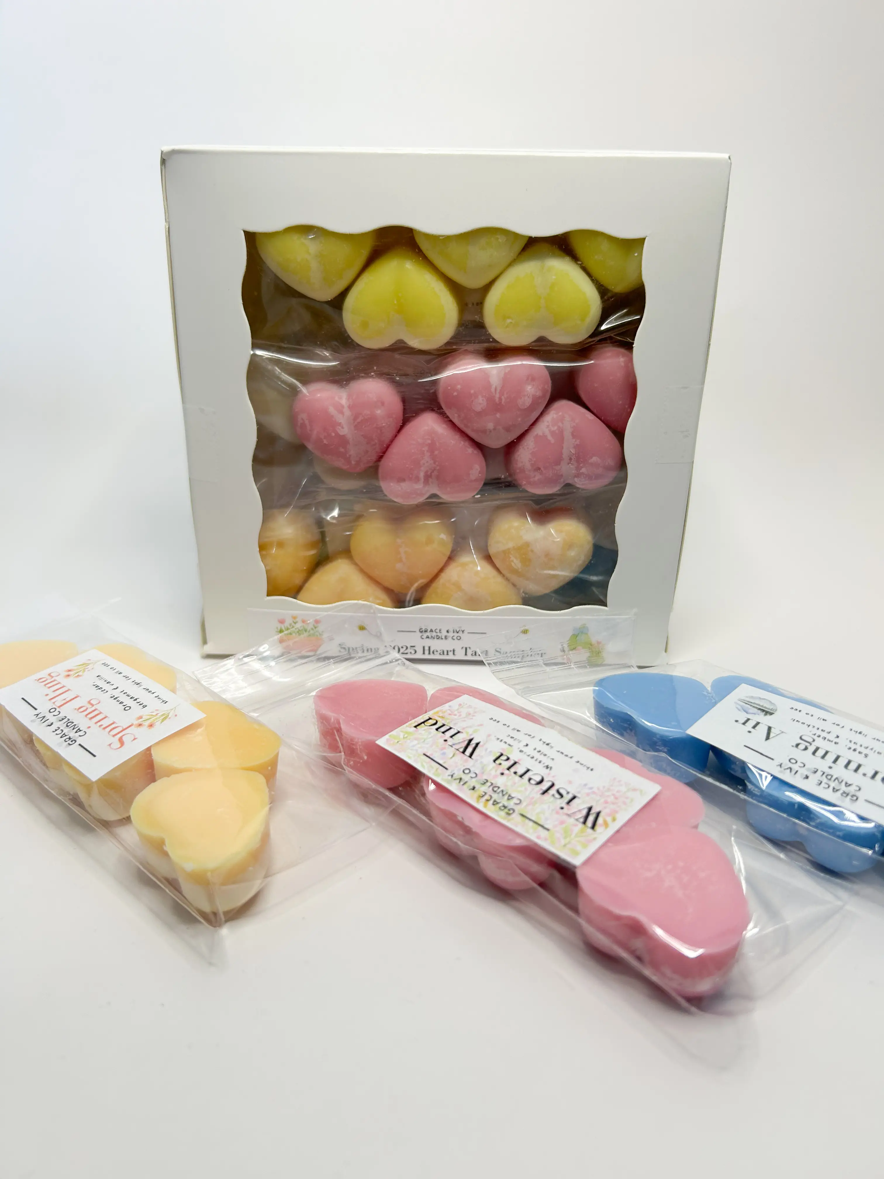Heart Wax Tart Collection 9 Pack Boxes