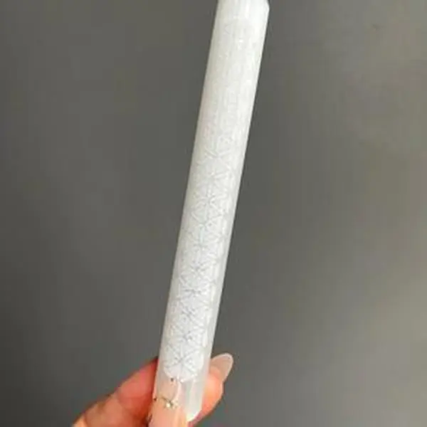 Flower Of Life Selenite Wand Crystal
