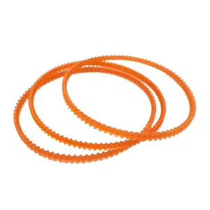 2pcs Household sewing machine trimming machine motor belt beef tendon double tooth belt transmission belt sewing small motor belt Home Sewing Machine