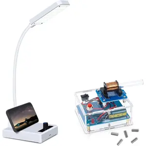 LED Desk Lamp and Transmitter DIY Electronics Kit, Soldering Project DIY Soldering Practice Kit for High School College Education