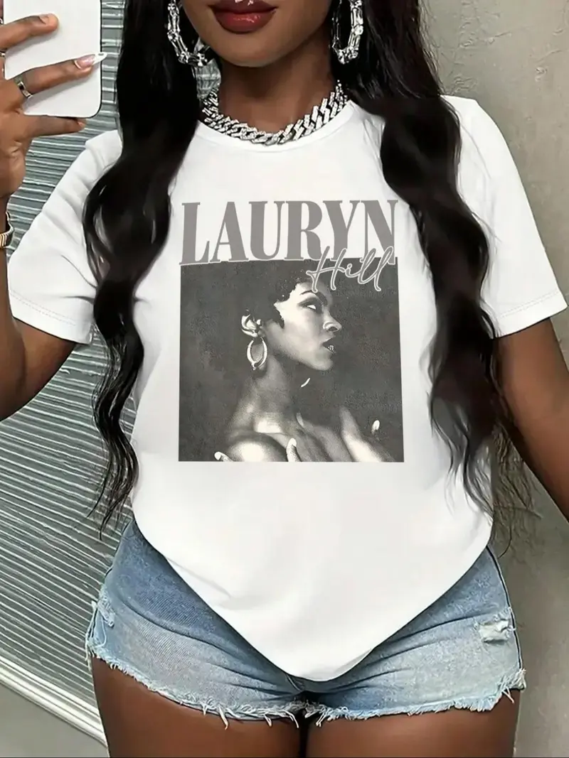 lauryn hill fugees t shirt - TikTok Shop