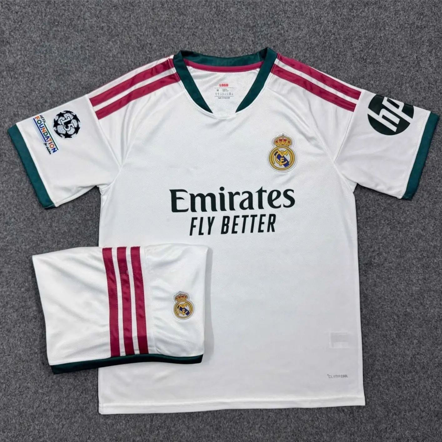 2026-27 Season Real Madrid Club Soccer kit- Premium Polyester Fabric, Match-Standard Quality
