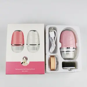 Beautivana Electronic Skin Care Wash Spinning Facial Cleansing Brush E001 for All Skin Types Daily Use Effective Deep Cleansing
