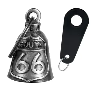 Dream Apparel Christmas/Halloween Bell, Gremlin/Guardian Motorcycle Bell/Motorcycle Key Chain for Bikers Women Men W/Hanger,Biker Bell for Riders,Good Luck Riding Bell Spirit Bell Moto Accessories