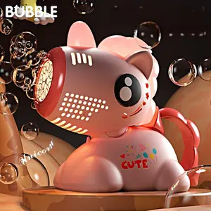 Unicorn Design Bubble Machine, Automatic Bubble Machine, Handheld Bubble Gun, Bubble Blower, Bubble Toy for Kids, Birthday Gift for Boys & Girls