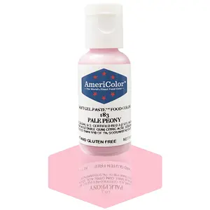 AmeriColor, Pale Peony, .75 Ounce, Soft Gel Paste Food Color