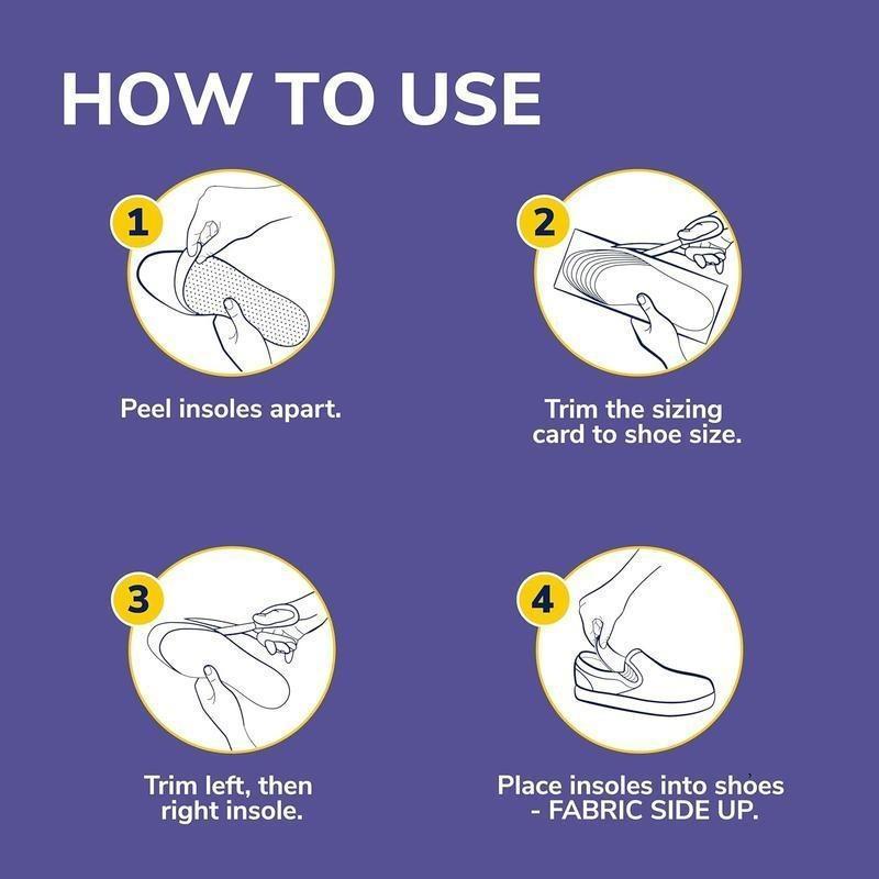 Magnets Shock Absorbing Insoles for All Day | 220+ lbs Plantar Fasciitis High Arch Supportinsoles for Men Women,Work Boot Shoe Insole, Absorb Shock with EveryStep, RunPro Insoles for Running Shoes -Arch Support Inserts to Help Reduce Fatigue