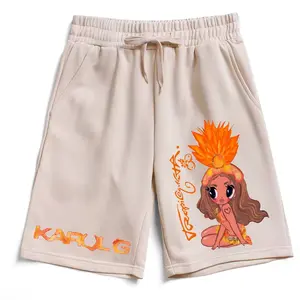 Karol G Tropitour 2026 Short Pants Unisex Cotton Trousers Casual Loose Summer Beach Pants Fans Gift