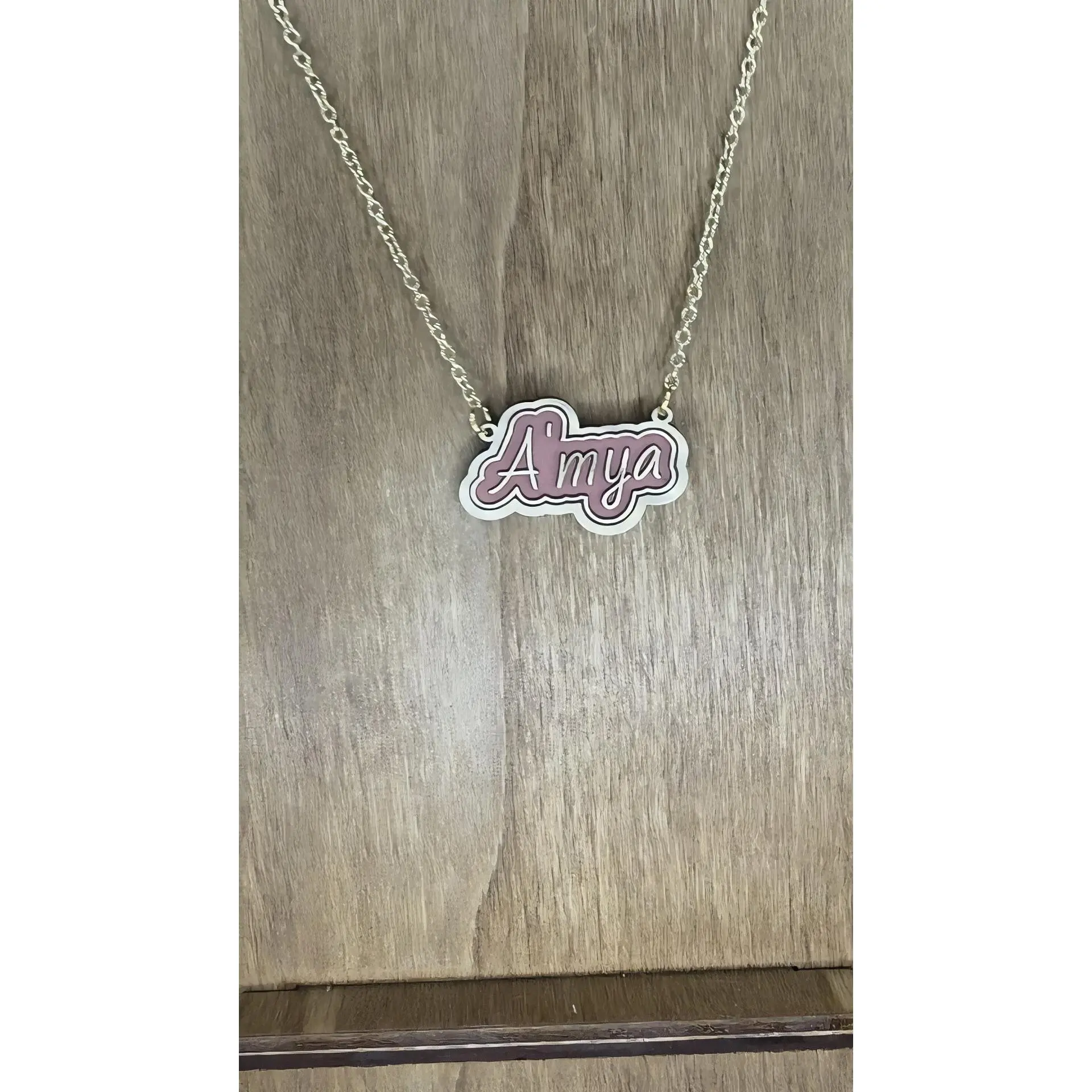 Customizable Name Pendant