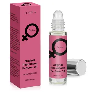 Alcohol-Free Couple Roller Perfume, Long-Lasting Allure Pheromone, Portable Fragrance, Rose Jasmine Vanilla, Party Date Gift, Hotel Home Car Deodorizer
