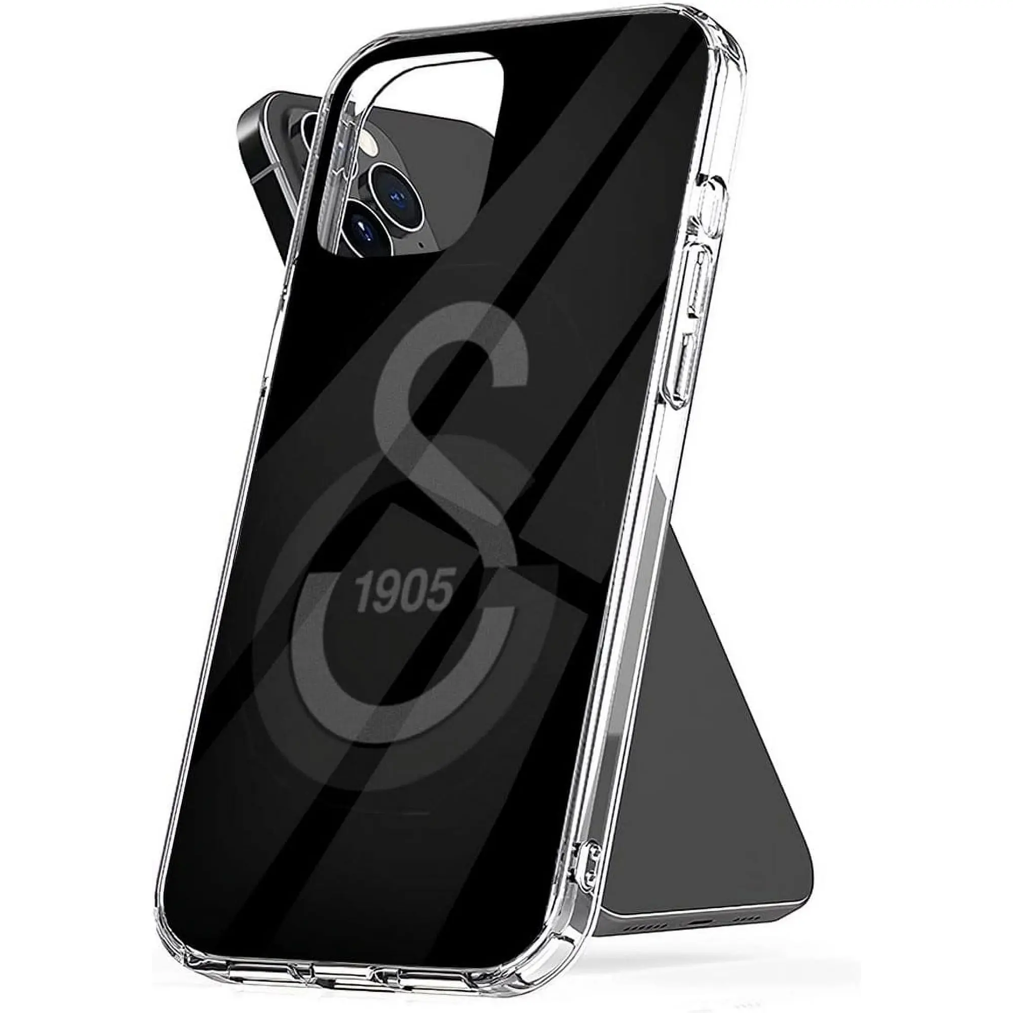 Phone Case Galatasaray TPU Black Shockproof No Accessories Star Cover Compatible with iPhone SE 7 8 X XR 11 12 13 14 15 16 Plus Mini Pro Max Samsung Galaxy Note S9 S10 S20 S21 Ultra Plus Protection Cellphone