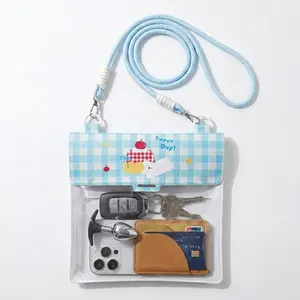 Large Waterproof Phone Pouch - Universal Anti-Theft Clear Dry Bag with Lanyard, High-Capacity Case for Smartphones, Cash, Keys, Cards & Essentials, Ideal for Cruise, Beach Water Sports