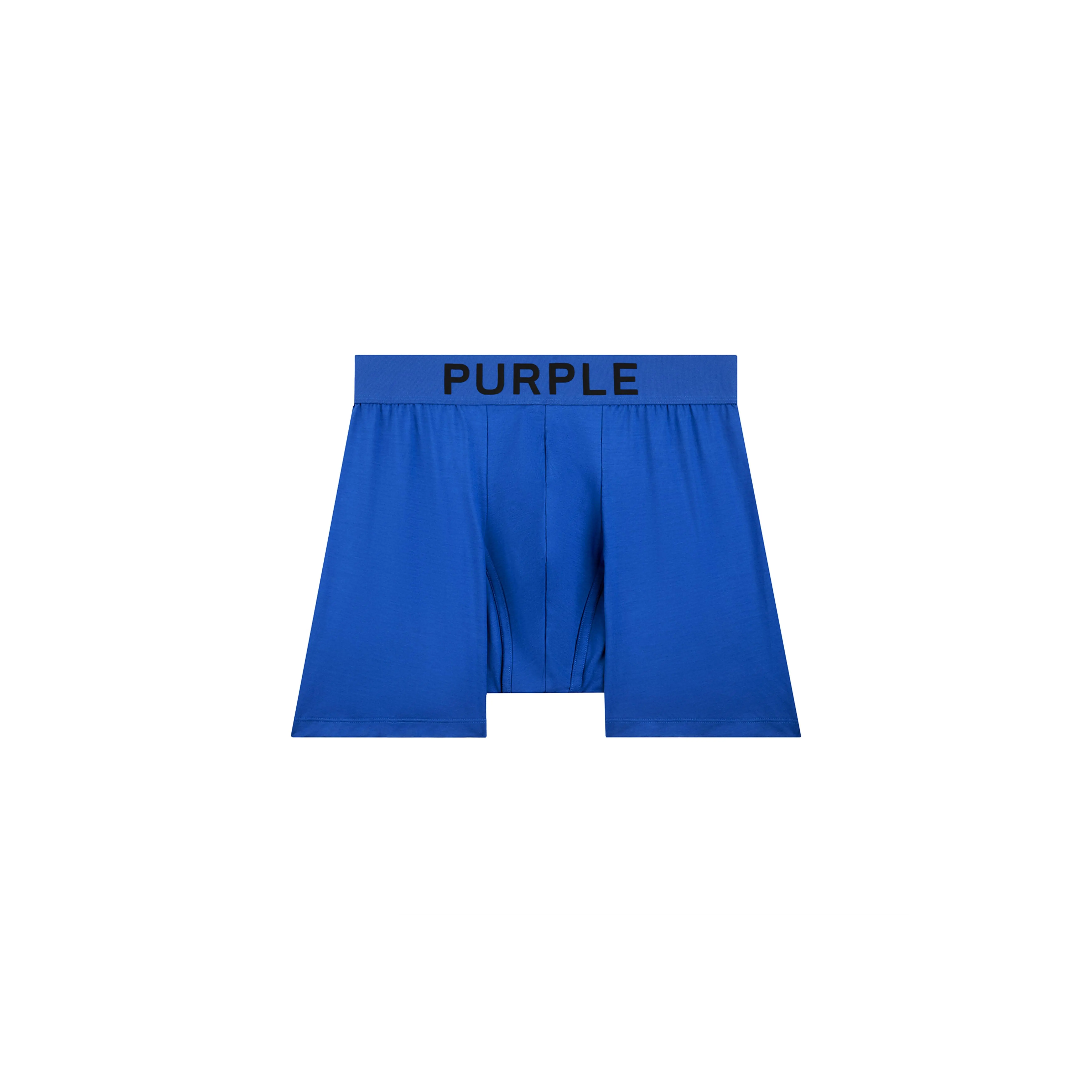 Purple Brand Boxer Brief Single - Blue