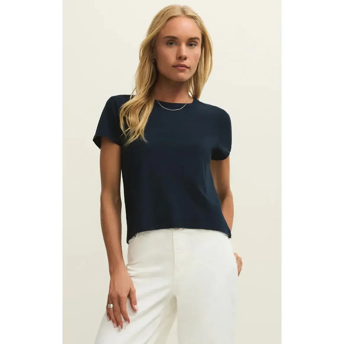 Junie Slub Tee Shirt Eclipse