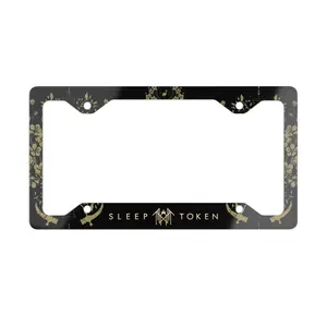 Even In Arcadia Logo License Plate Frame, Sleep Token Damocles Truck Tag, Car Front Plate Frame, Decoration, Aluminum