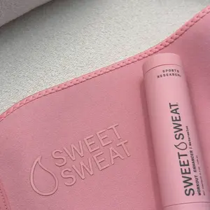 Sweet Sweat Gel Watermelon (6.4oz) + Matte Pink Waist Trimmer Bundle
