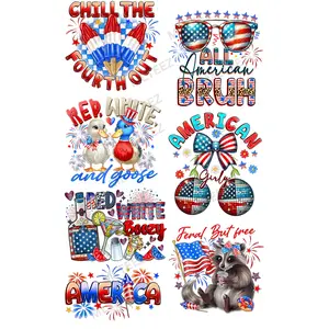 CHILL THE FOURTH OUT (ADULT) (1) PREMADE GANGSHEET - 22X36 DTF TRANSFERS - DIRECT TO FILM