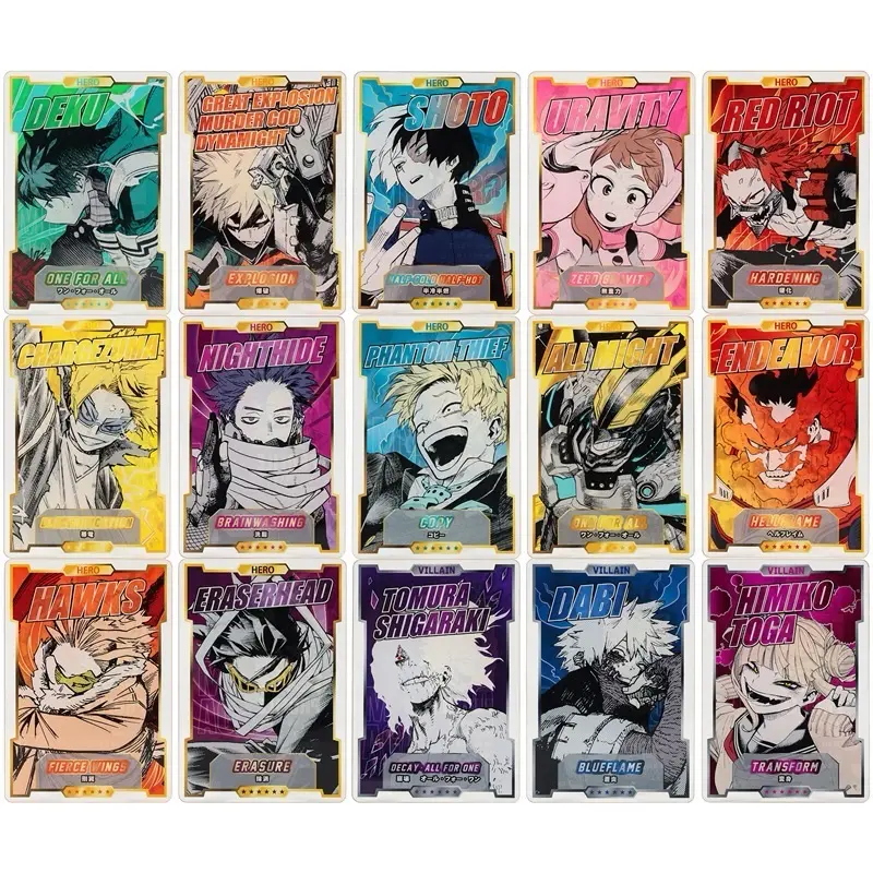My Hero Academia Acrylic Status Card Collection Vol.2 (Blind Pack One Pack) Made in Japan