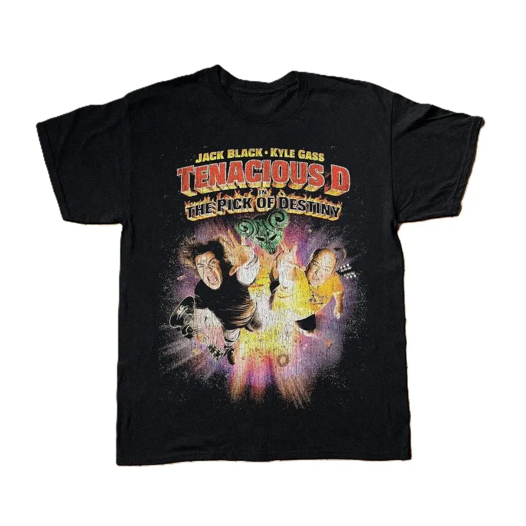 GILDAN PRINT 06 TENACIOUS D BLACK T-SHIRT GILDAN PRINT 06 TENACIOUS D BLACK T-SHIRT