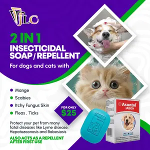 ASUNTOL 2 IN 1 SOAP/REPELLENT FOR PETS