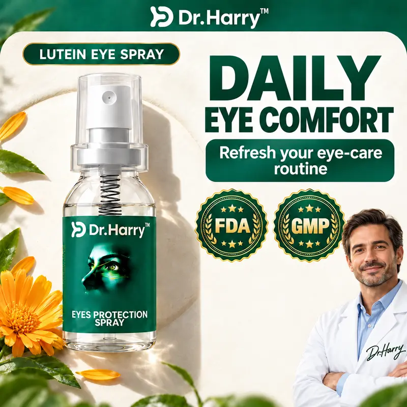 DR.HARRY 04 Lutein Eye Spray with Calendula, Lutein & Vitamin E #Summervibes