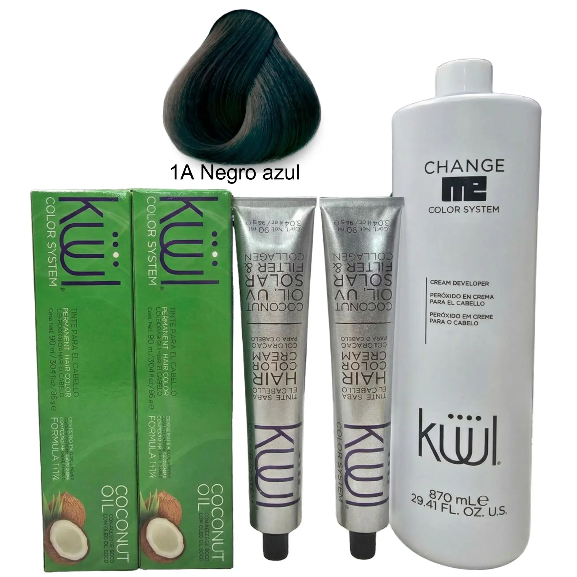 1A Blue Black/Negro Azulado