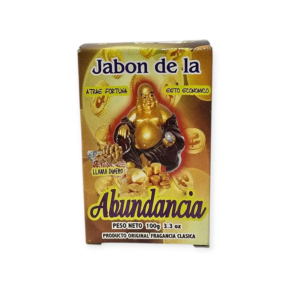 Jabon de la Abundancia Ritual Soap Attract Money Wealth & Prosperity 100g Classic Fragrance Original Product