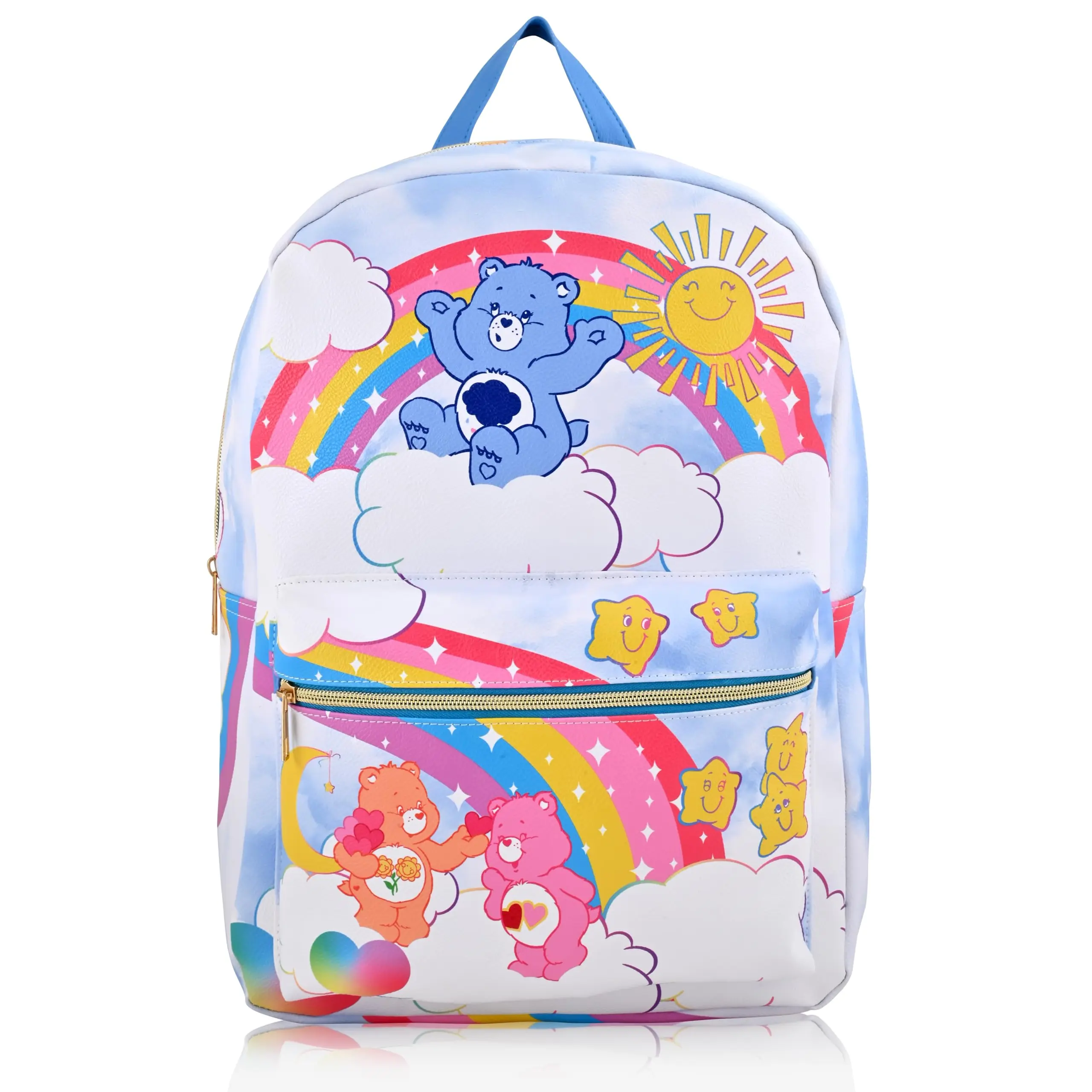 Fast Forward Backpack, Cute PU Leather Large Backpack