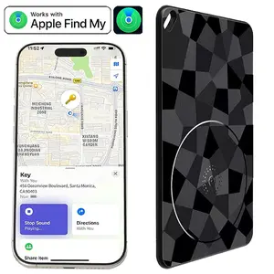 Air Tag Tracker -1/2/4 Pack ，The slim car GPS tracker supports wireless charging, smart tags, and can be used for wallets, children, suitcases, and cars，Key Finder Works with Apple Find My(iOS only)