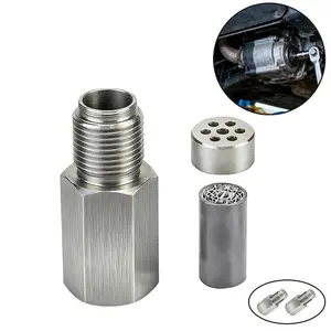 2 Pcs Oxygen Sensor Thread Chaser M18 x 1.5mm, Automotive Replacement Parts, Easily Cleans Threads in Oxygen Sensor Hole Threads Works with 3/4 Inch Hex Socket or a 3/8 Inch Square Drive