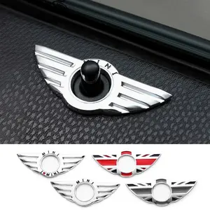 Car Door Pin Lock Cover Stickers Decal Case Decor For Mini Cooper S JCW R50 R52 R53 R55 R56 R57 R58 R59 R60 R61 Car Accessories