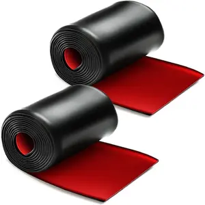 Side Skirts for Cars Universal,Universal Rubber Anti-Scratch Side Skirts Edge Guards.Protector for Sedans, Truck, SUV Before and After Bumper