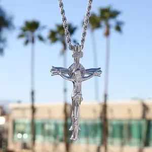 Large Crucifix Pendant - Premium 316L Stainless