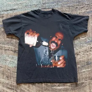 Steve Harvey Fails Meme T-Shirt, Viral Party Graphic Tee, Meme Cringe Funny Dumb Shirts, Men's Vintage Casual Trend Shirt Gift For Fans, Gift For Men, Gift For Women