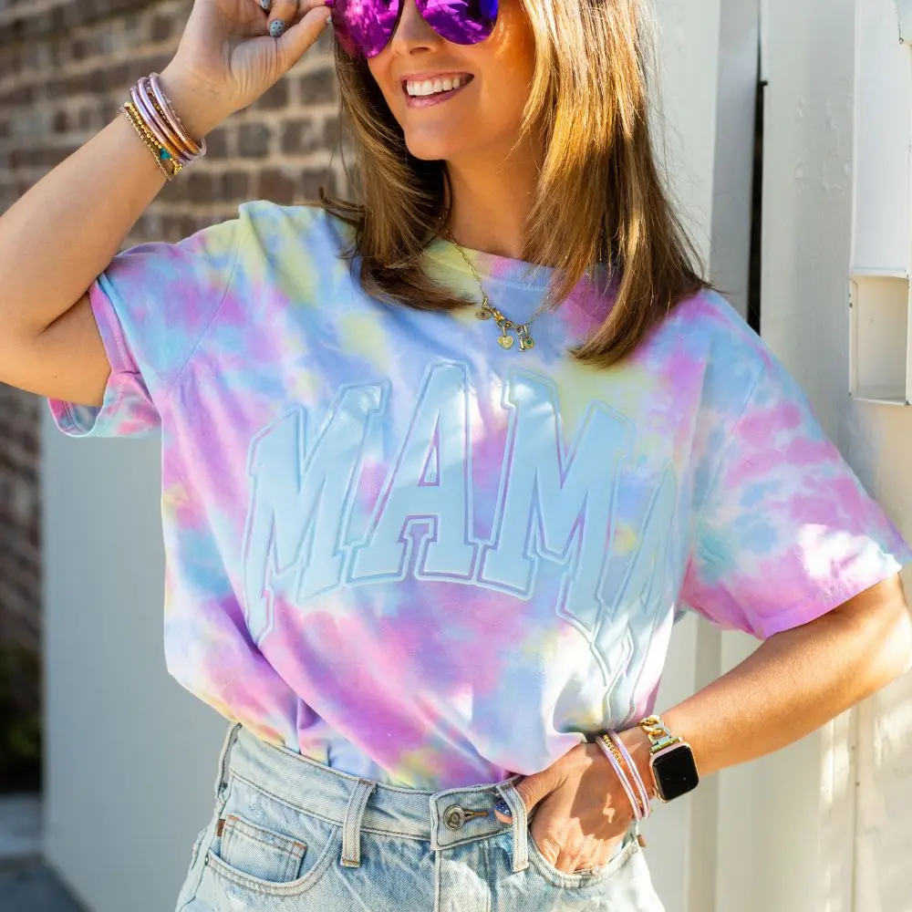 PUFF 'Mama' Tie Dye T-Shirt