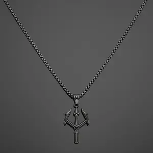 Trident Pendant - Black RG126B