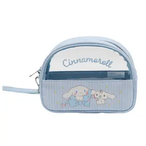 Cinnamoroll™ “Lovely Ribbon” Half Moon Clear Cosmetic Case